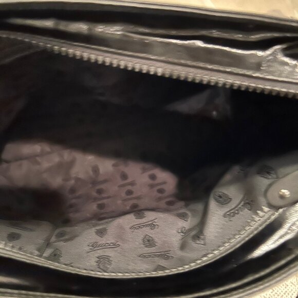 Authentic Vintage Patent Leather Gucci Crossbody - Picture 7 of 10